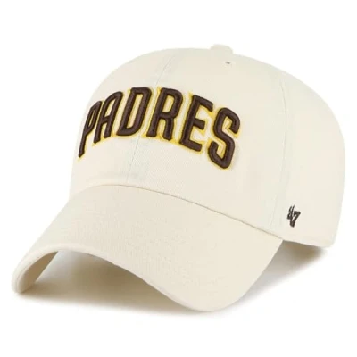 Image of 47 Brand Adjustable Cap CLEAN UP Script San Diego Padres