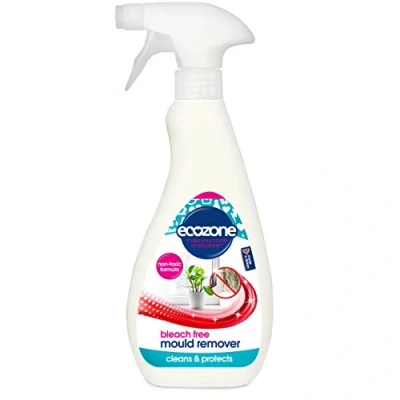 Image of Ecozone Mould Remover, Bleach Free Anti Bacterial Non Toxic Eco Formula, Cleans &amp; Protects, Prevents Mouldy Re Growth, Safe for Most Home Surfaces, Vegan Friendly (500ml Spray)