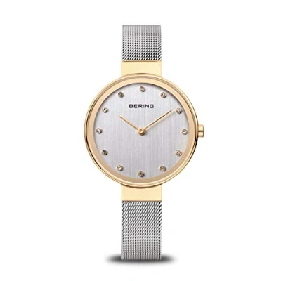 Image of BERING Women Analog Quartz Classic Collection Watch with stainless steel Strap and Sapphire Crystal 12034 010