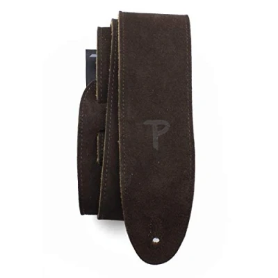 Image of Perri’s Leathers Ltd. Guitar Strap Suede Adjustable for Acoustic/Bass/Electric Made in Canada (BBS 201)