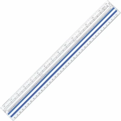 Image of Westcott 15&quot; Data Processing Magnifying Ruler, Clear