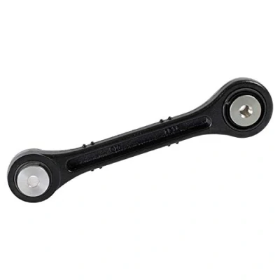 Image of 9603201537, A9603201537 Anti roll bar link FEBI BILSTEIN 171344 Front Axle Left, Right 380mm with rubber metal mounts