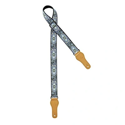 Image of Ortega Guitars Adjustable Ukulele Strap Creative Series Cotton, Classic Blue (OCS 550U)