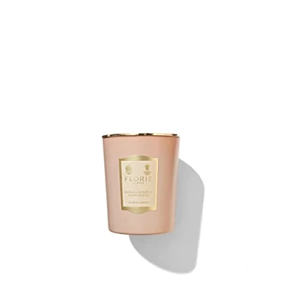 Image of Floris London Sandalwood &amp; Patchouli Scented Candle 175g