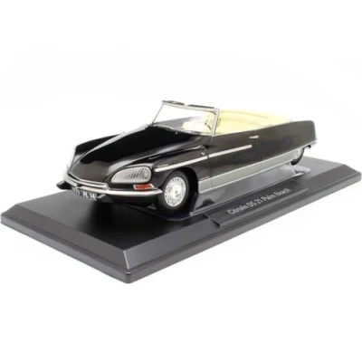 Image of Norev NV181746 1:18 Citroen DS 21 Palm Beach 1968 Black Collectable Model, Multi