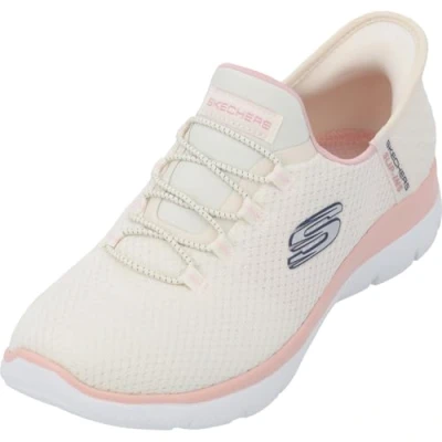 Image of Skechers Women&#039;s Summits Sneaker, Natural Pink, 6.5 UK