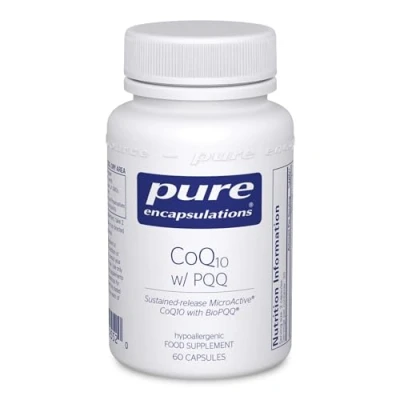 Image of Pure Encapsulations CoQ10 SR with PQQ 60 Capsules