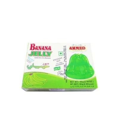 Image of Ahmed Banana Jelly (Vegetarian) 85g x 3
