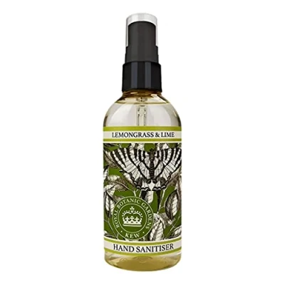 Image of Royal Botanical Gardens Kew Lemongrass and Lime Luxury Hand Sanitiser Spray 100ml