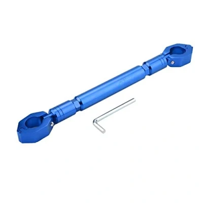 Image of Motorcycle Balance Bar,Aluminum Alloy Handlebar Cross Bar Motorbike Accessories(Blue)