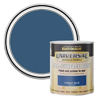 Image of Rust Oleum AMZ0104 Universal Gloss Cobalt Blue 750ml
