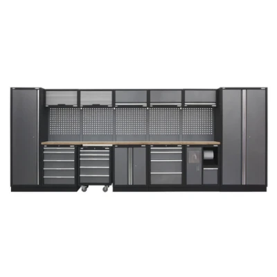 Image of Sealey Superline Pro 4.9m Storage System Wood Worktop