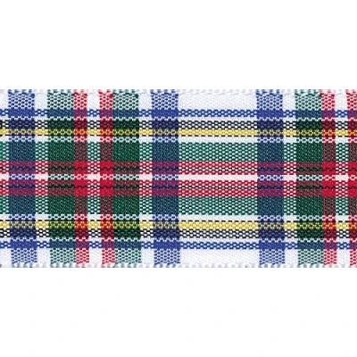 Image of Berisfords Tartan Ribbon 17 Traditional Designs for Home, Gifts, Fashion and Crafts Dress Stewart 40mm Wide x 1 Metre