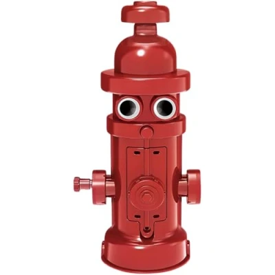 Image of KidzRobotix hydrant robot Build a cute Learn the mechanics of water pumps For kids ages 8+