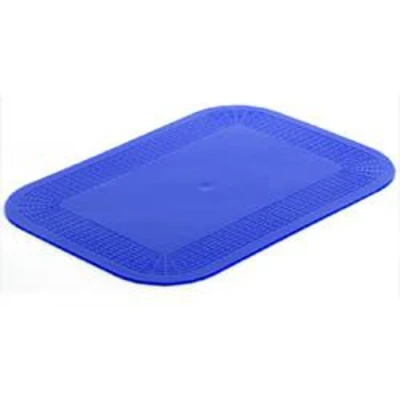 Image of NRS Healthcare Dycem Blue Non Slip Mat Rectangular 250 x 180 mm (10 7in)
