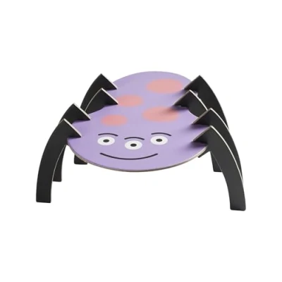 Image of Smiffys Monster Tableware, Party Cupcake Stand x1 EVA, 13cmx8.5cm, Halloween Fancy Dress Accessory, Up Goods