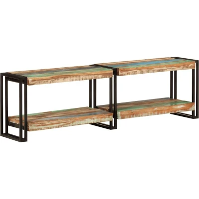 Image of vidaXL TV Cabinet 140x30x40 cm Solid Wood Reclaimed