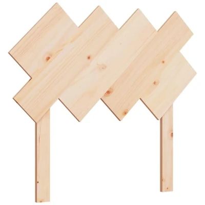 Image of vidaXL Bed Headboard 92x3x81 cm Solid Wood Pine