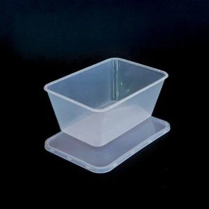 Image of 25 X 1000ml Microwave Plastic Food Containers with Lids Dishwasher Safe/Freezer/Microwave