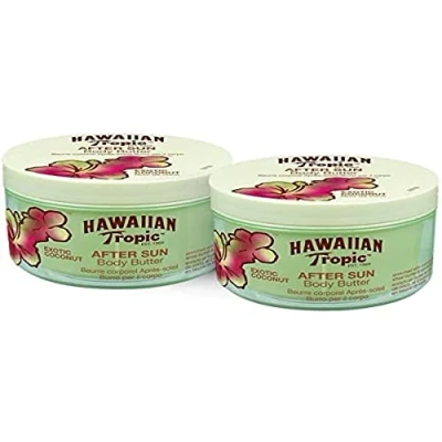 Image of Hawaiian Tropic Value Pack After Sun Body Butter Exotic Coconut 200 ml (Pack of 2) 1