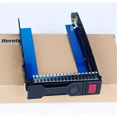Image of Heretom Replacement 3.5inch LFF SAS SATA HDD Tray Caddy Compatible for HP Sled Proliant G8 Gen8 Gen9 G9 DL380p DL388 DL360 ML350e ML310e SL250s series with part# 651314 001 651320