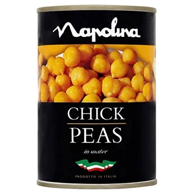 Image of Napolina Chick Peas in Salted Water (400g) Pack of 2