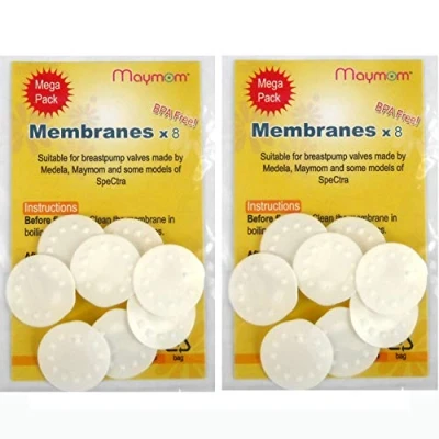 Image of Maymom Membranes For Medela Breastpumps, 16Pc Value Pack, Suitable Lactina, Swing, Pump In Style Pumps, Part # 87088