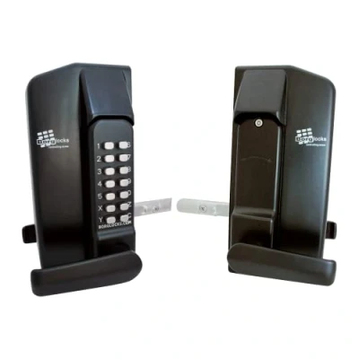 Image of BORG LOCKS BL3400 Lever Operated Marine Grade Metal Gate Single Digital Lock
