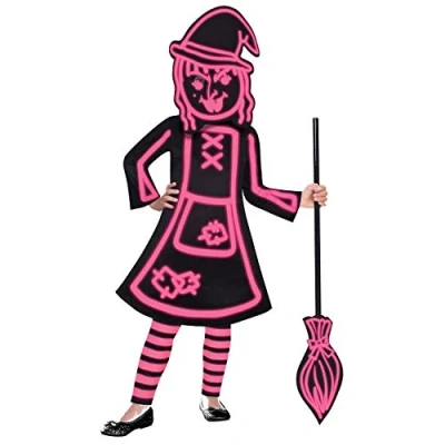 Image of (9907110) Glow in the Dark Stick Witch (Age 6 8 Years)