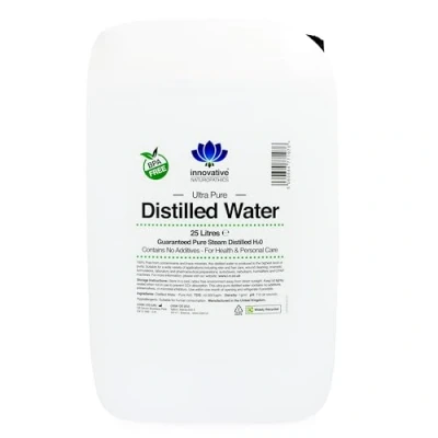 Image of Distilled Water Pure Steam H2O 25 litres BPA Free Container