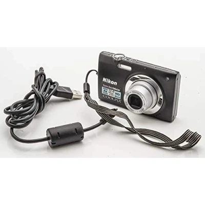 Image of Nikon Coolpix S2550 Digital Camera 12 Megapixel, 4x Optical Zoom 2.7 Inch LCD Black (Renewed)