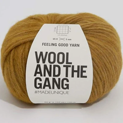 Image of Wool and the Gang Feeling Good Yarn 149 Bronzed Olive