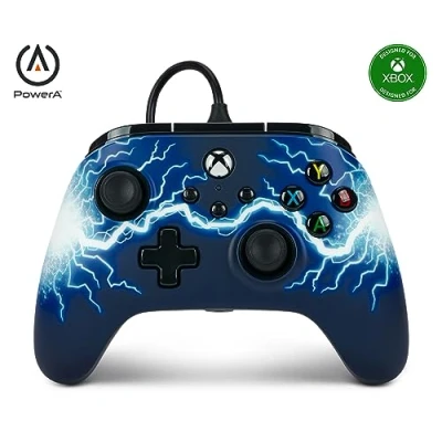 Image of PowerA Advantage Wired Controller for Xbox Series XS Arc Lightning, Gamepad, Video Game Controller, Gaming USB C, works with One and Windows 10/11, Officially Licensed