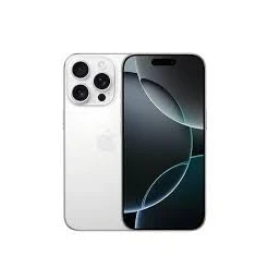 Image of Apple iPhone 16 Pro Max, 256GB, White Titanium (Renewed)
