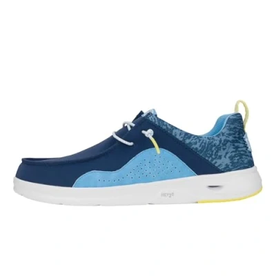 Image of Hey Dude Men&#039;s Wally Hey2o Active Loafer, Sargasso Blue/Alaskan Blue, 9 UK
