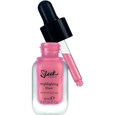 Image of Sleek MakeUP Highlighting Elixir, Liquid Highlighter Illuminating Drops for a Radiant Glow, She Got It 8ml