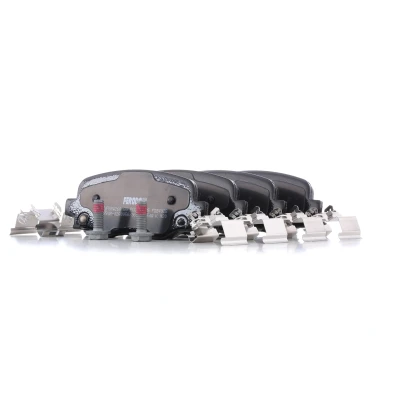 Image of 77369320 Brake pad set FERODO FDB4925 with acoustic wear warning accessories JEEP: Renegade Off Road, Compass, FIAT: 500X