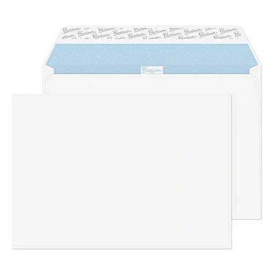 Image of Blake Office C4 229 x 324 mm 120 gsm Peel &amp; Seal Wallet Envelopes (36215) Ultra White Wove Pack of 250
