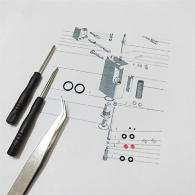 Image of DUMHILL lighter repair kit oring services orings for rollagas 2 vintage o ring tools