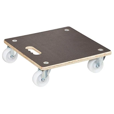 Image of WAGNER design yourself Moving Dolly MM 1339 I 38 x cm for Heavy Boxes, appliances &amp; Furniture Ergo Handle Non Slip Surface FSC Certified Load Capacity 250 kg 20133901, Brown