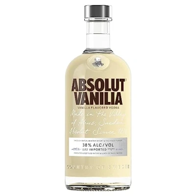 Image of Absolut Vanilia Flavoured Swedish Vodka, 70 cl
