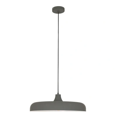 Image of Krisip Dome Pendant Ceiling Lights Grey Matt