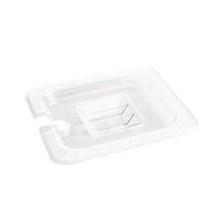 Image of Vogue Polycarbonate 1/6 Gastronorm Lid Notched