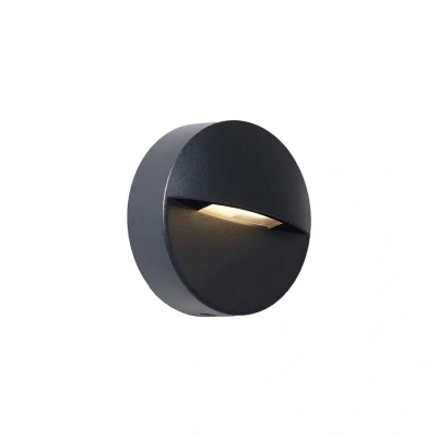 Image of Ansell Pi LED Low Level CCT Wall Light Graphite