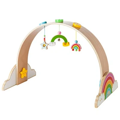 Image of Howa My Rainbow 6011 Wooden Baby Gym Play Arch