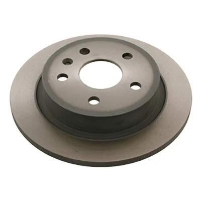 Image of 013501302, 013502198, 13501302, 13502198 Brake disc FEBI BILSTEIN 39187 Rear Axle 292mm 12mm 5 Hole 120mm solid Coated VAUXHALL: Insignia Mk1