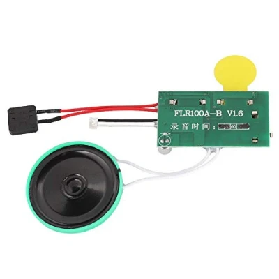 Image of ASHATA Recordable DIY Greeting Card Chip, 60 Seconds Voice Module for Music Sound Talk Chip Musical Audio Radio Recorder Creative Gift Boxes,Jewelry Boxes, Crafts