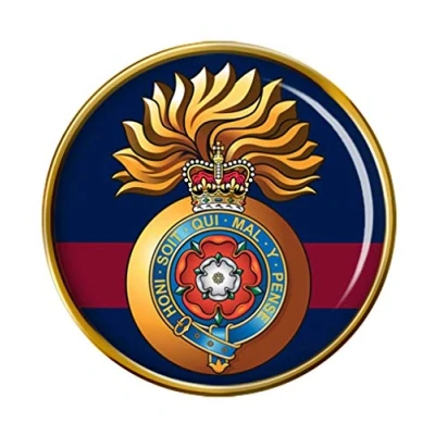 Image of Royal Fusiliers (City of London Regiment), British Army Pin Badge