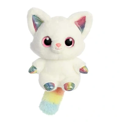 Image of Aurora, 29426, Pammee Fennec Fox, Rainbow, 5In, Soft Toy