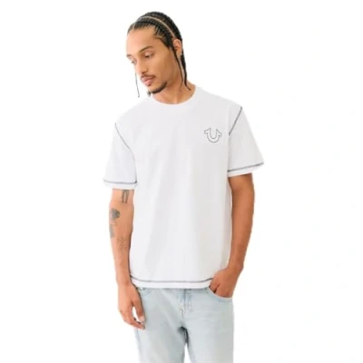 Image of True Religion TEE Basic Tshirt, Men&#039;s, Size: XXL, White
